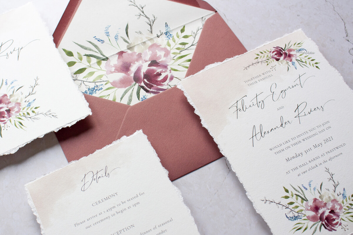 Eight ways to have eco-friendly wedding stationery ink