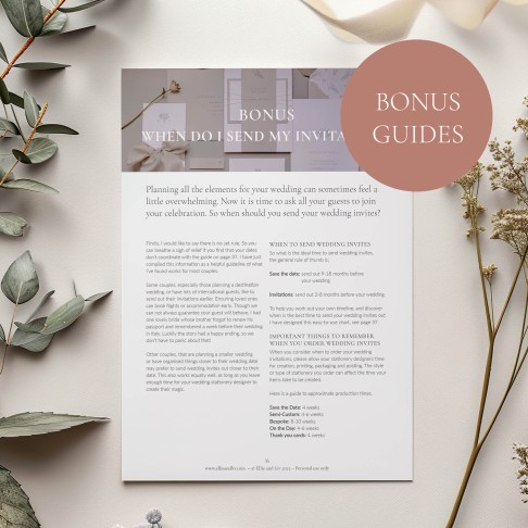 The ultimate wedding stationery and wording guide bonus when to send invitations