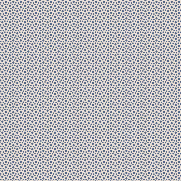 Water ripple spotted pattern in blue