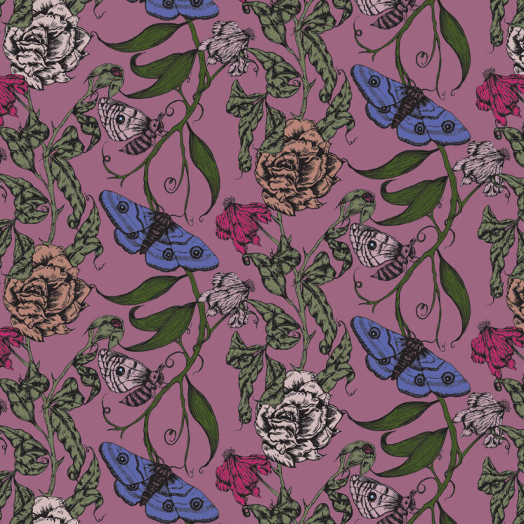 Ellie-and-Liv_Ethereal-Dusk_Moth-and-Flower-Purple-Pattern