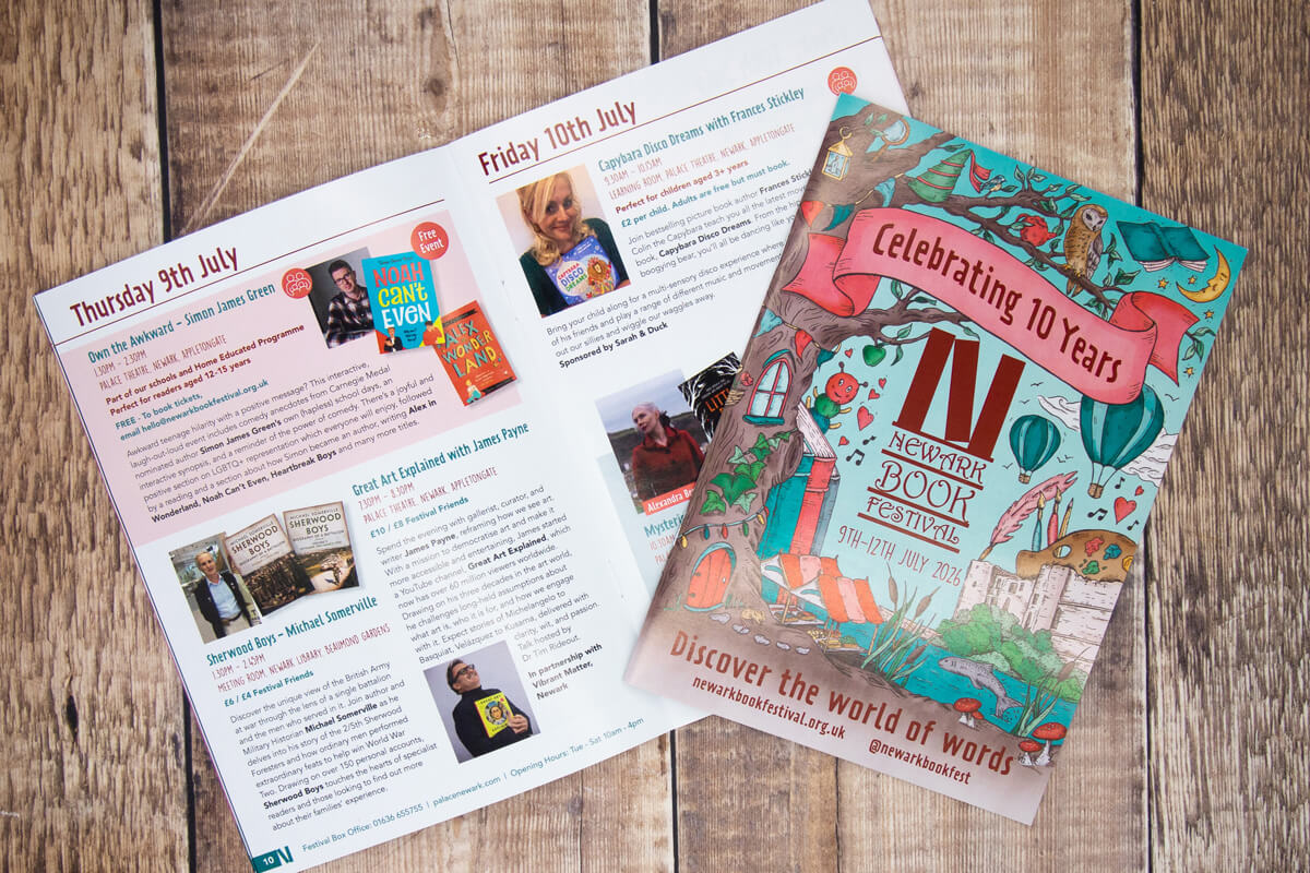 Newark Book Festival 2026 Programme